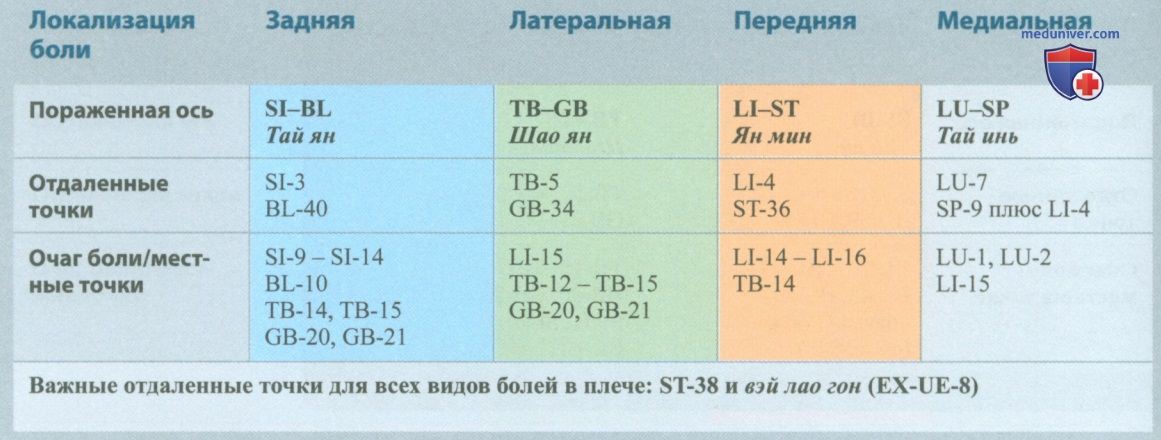Пятишаговая концепция лечения локомоторных и головных болей в акупунктуре