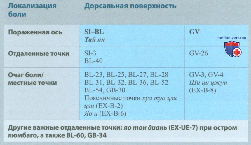 Пятишаговая концепция лечения локомоторных и головных болей в акупунктуре